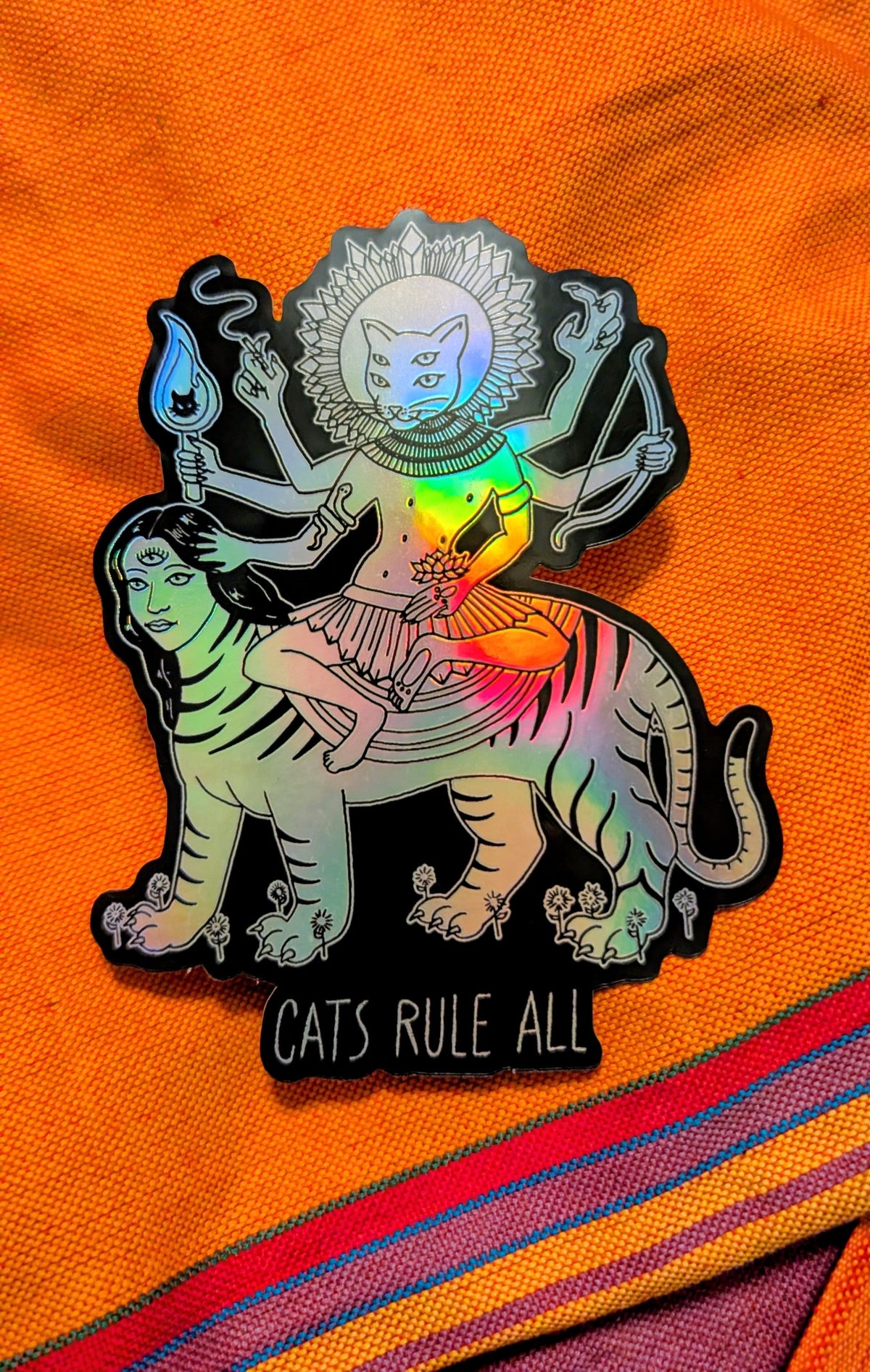 Enlightenment Of Baset Sticker