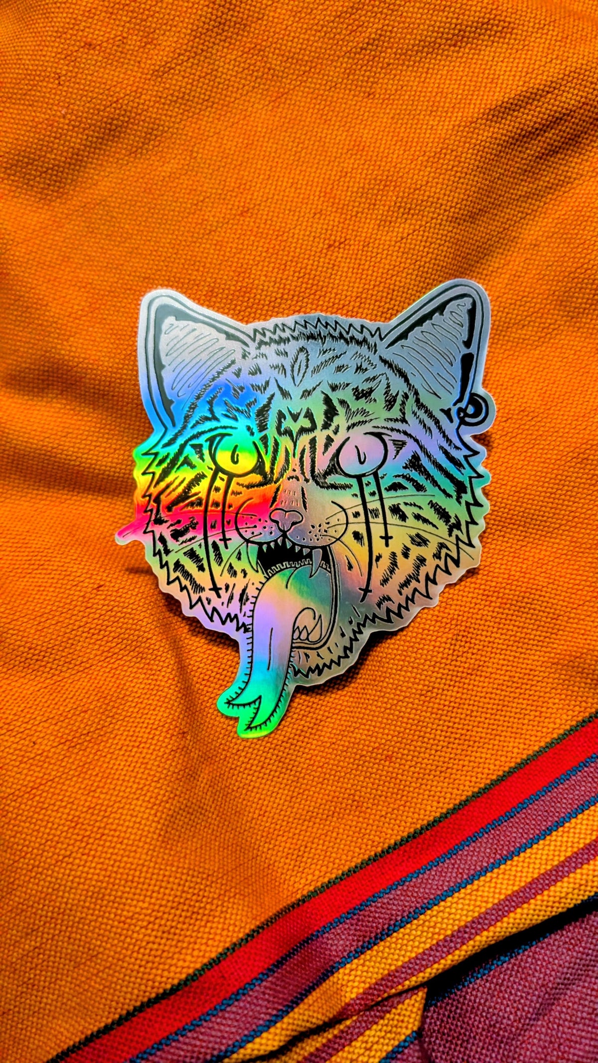 HISS sticker